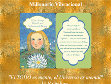 Tablet Screenshot of millonariovibracional.com